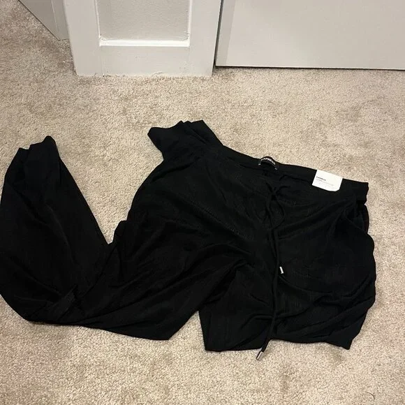 🐜 NWT Express Black Pants! - Picture 1 of 6